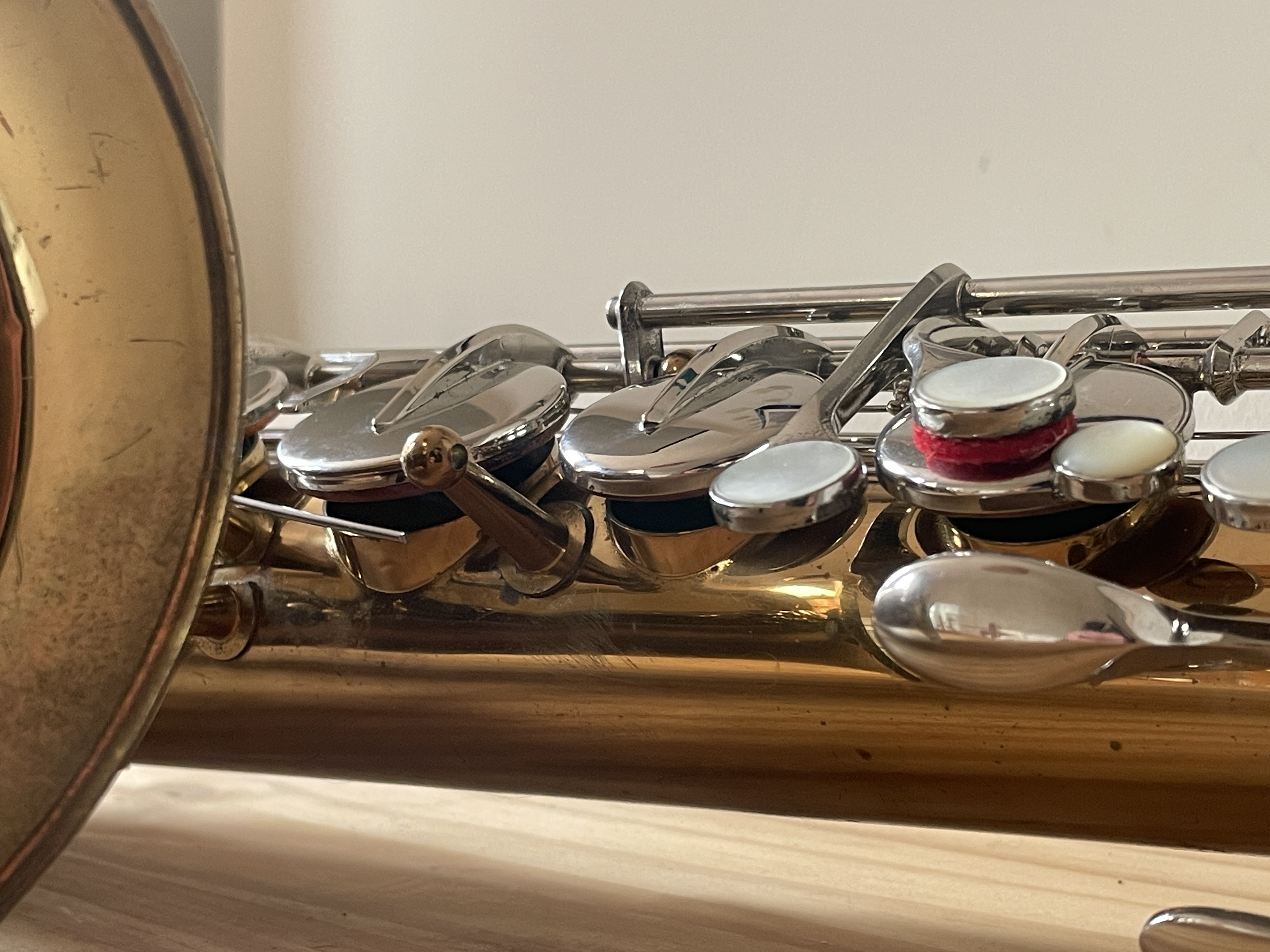 Saxophone detail